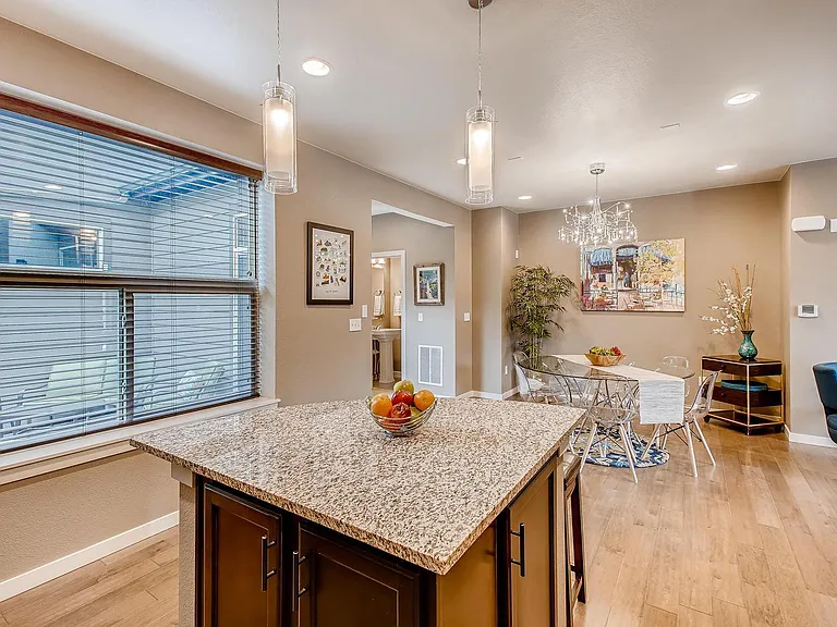 Kitchen Island- Granite Counters
