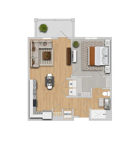 Floor plan Ashe