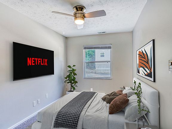 large bedroom window