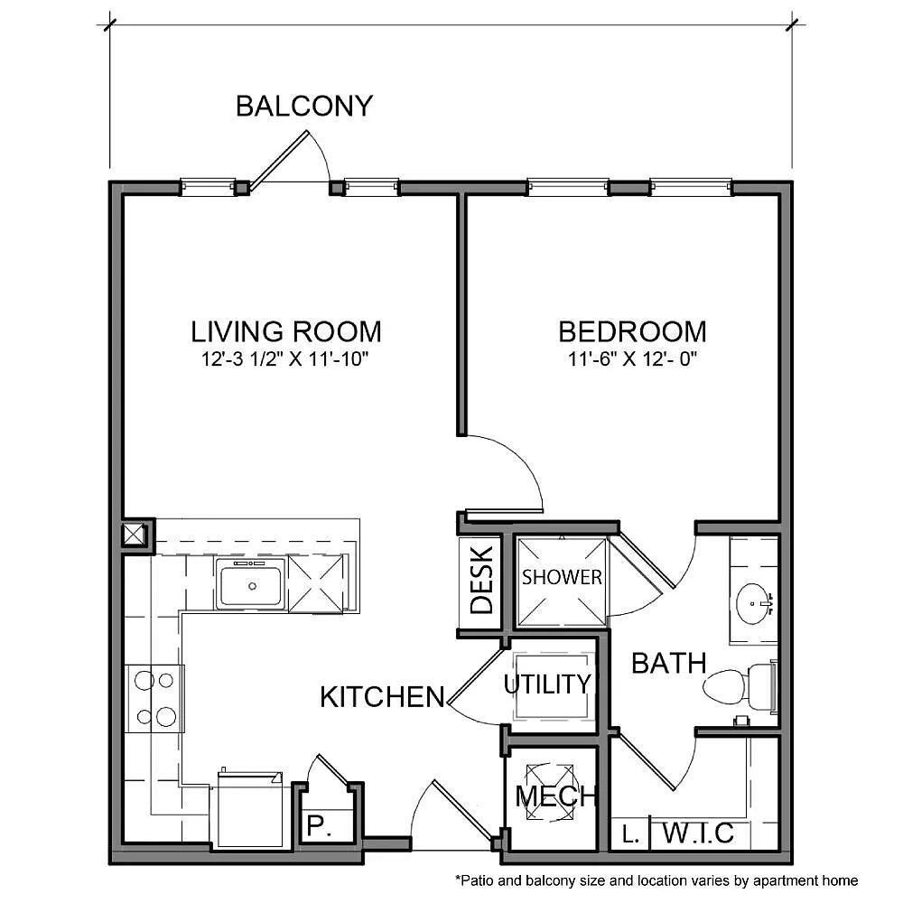 Floor plan BE.A1