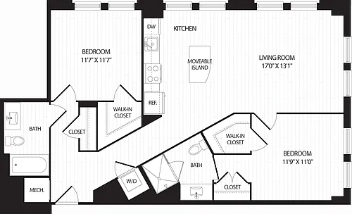 Floor plan B9