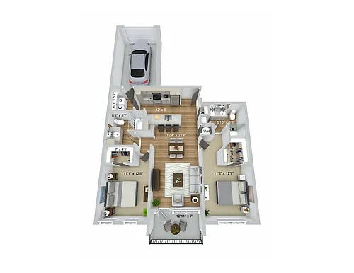 Floor plan Rhythm 2.2