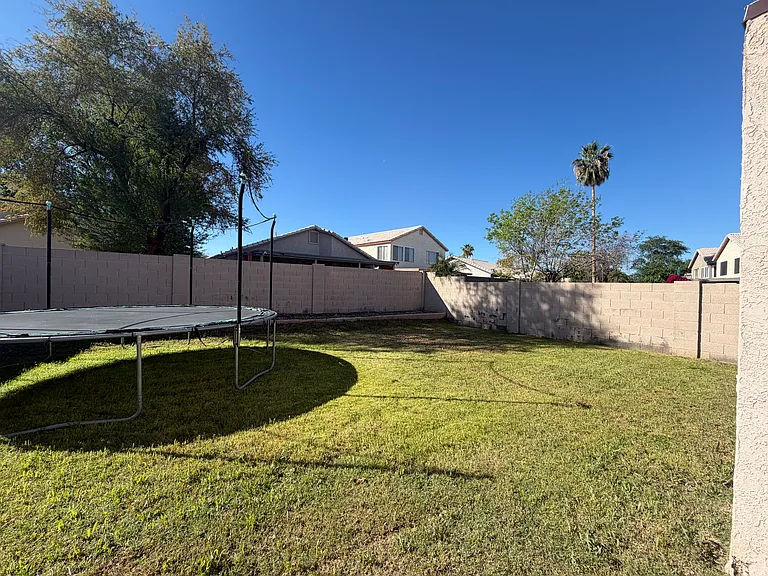 Shared backyard