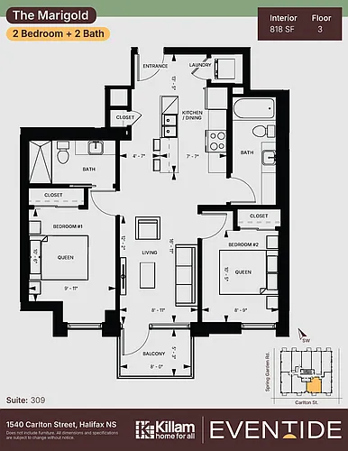 Floor plan 201