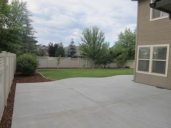 Large Patio in back yard