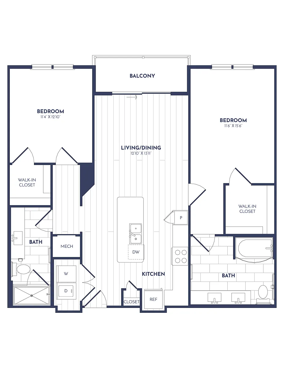 Floor plan B1- HC
