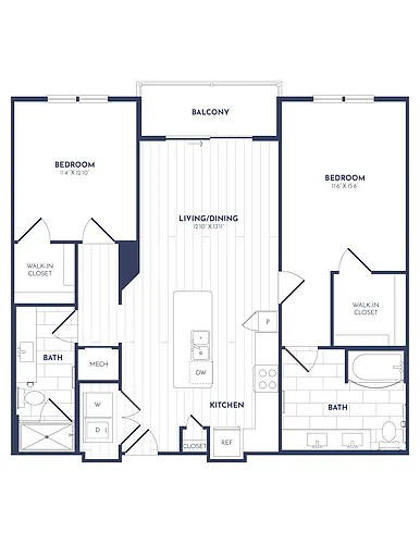 Floor plan B1- HC