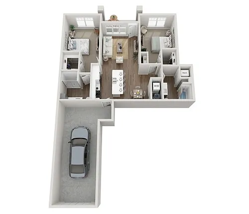 Floor plan 2B