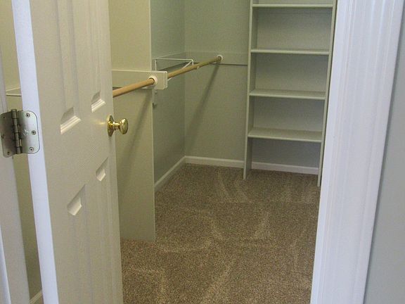 Master walk-in closet