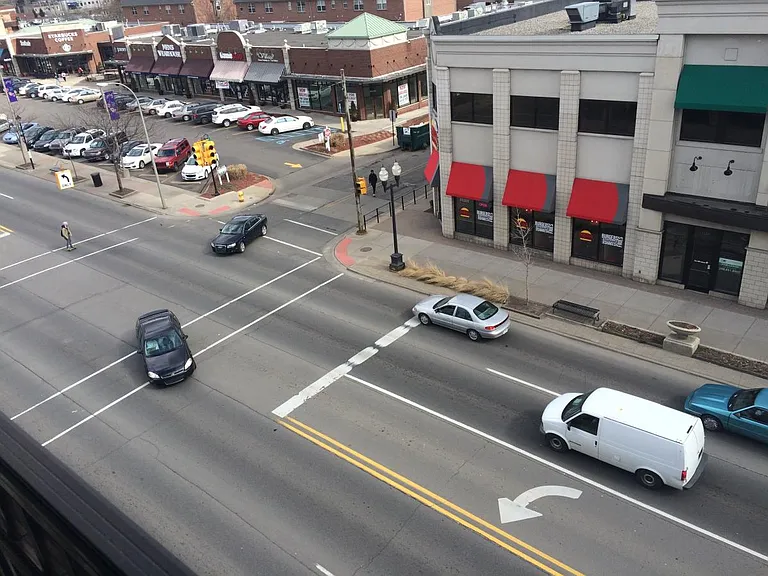 Michigan ave. (Window View)