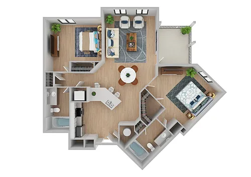 Floor plan Wando | Renovated