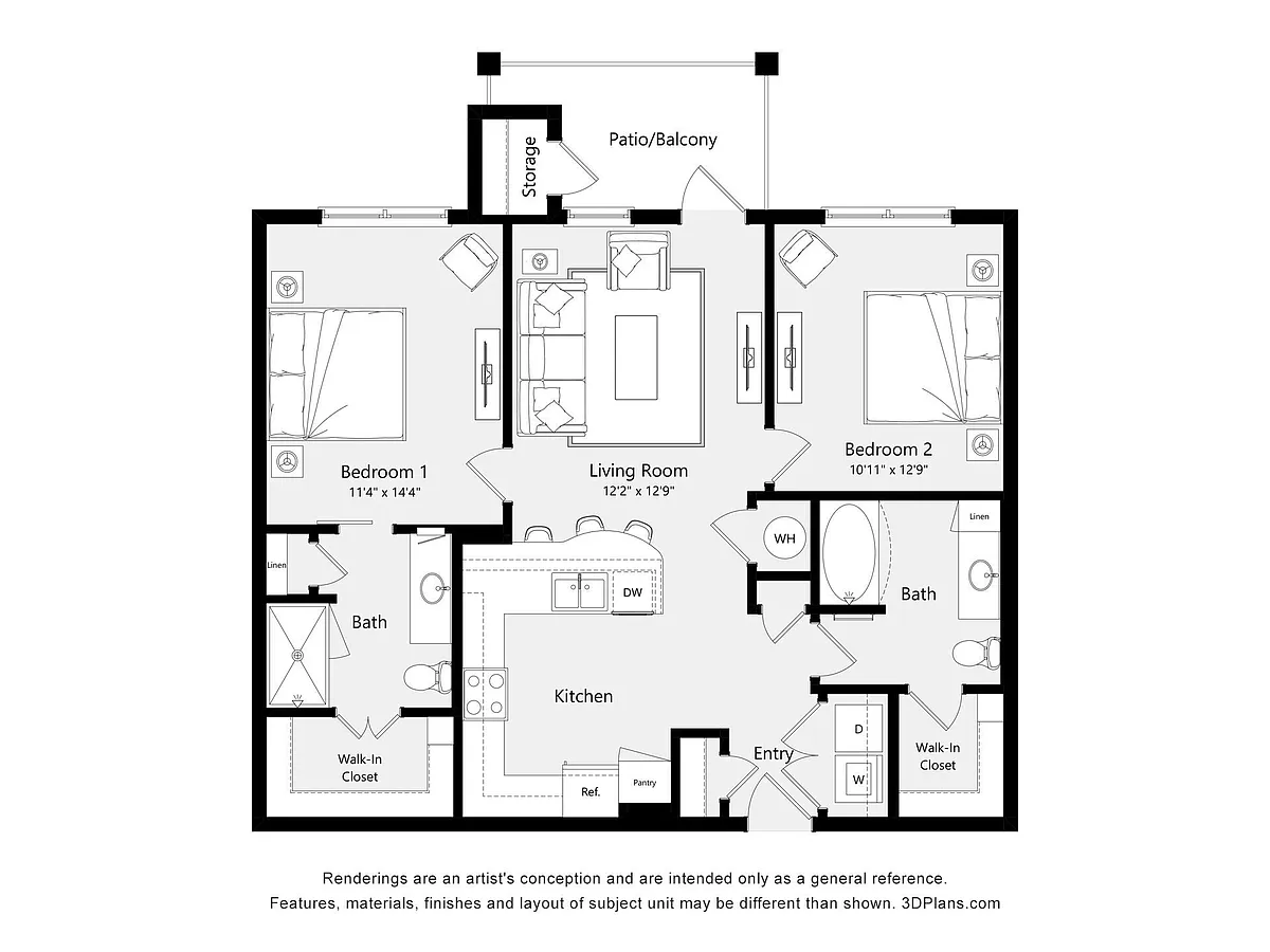 Floor plan B2