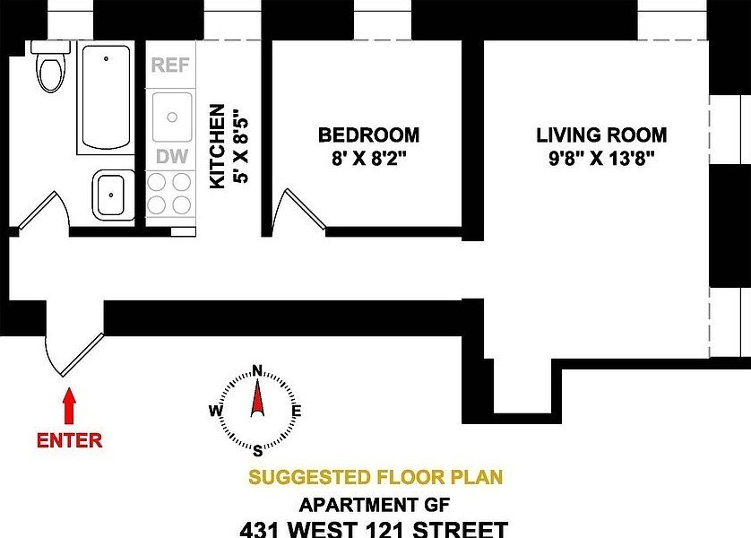 2nd image of 431 W 121st St