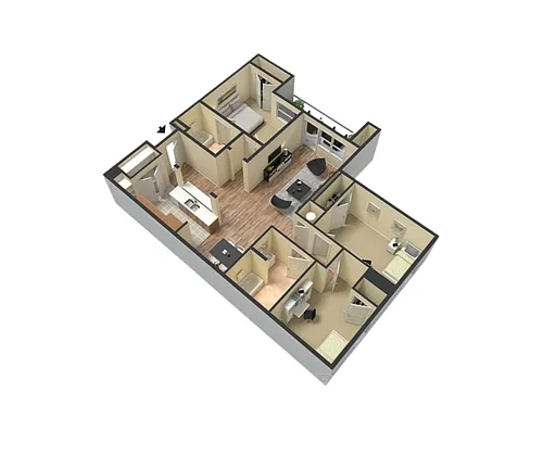 Floor plan Flemming