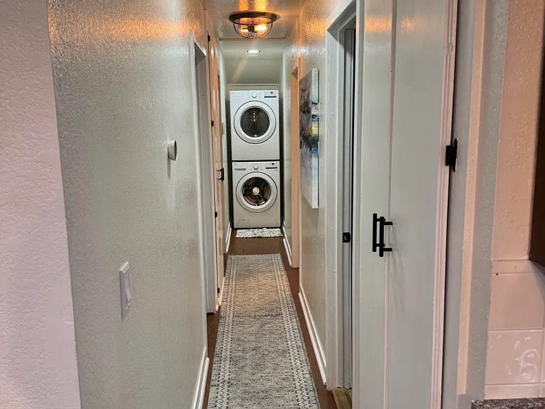 Full size stackable LG washer/dryer