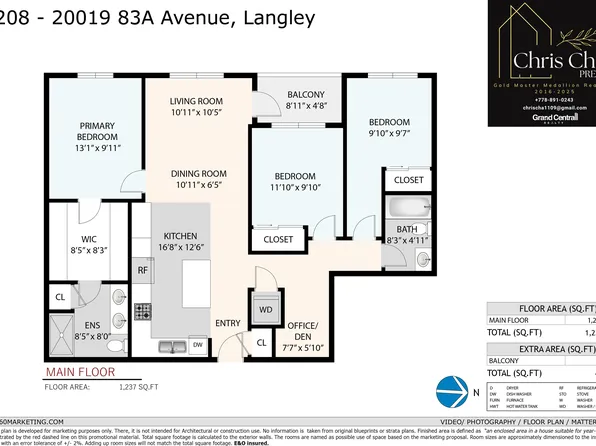 20019 83a Ave #208, Langley, BC V2Y 5K6