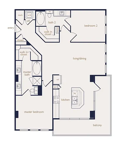 Floor plan B2