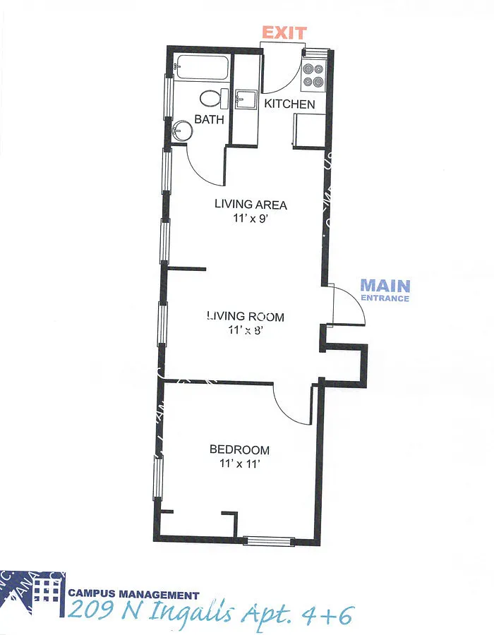 Building Photo - 209 N Ingalls St #6