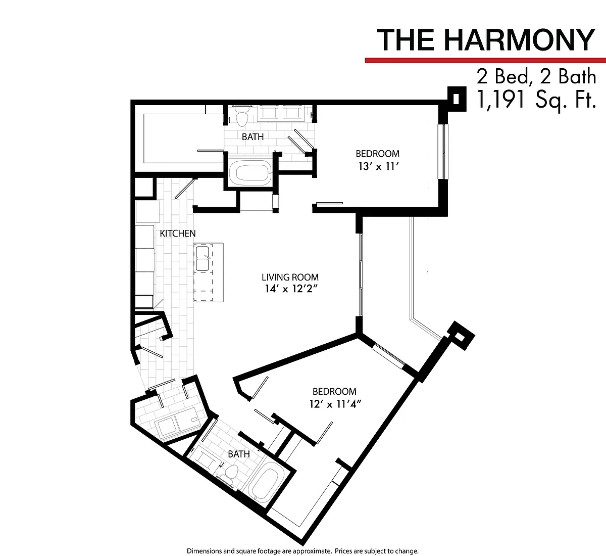 Floor plan Harmony