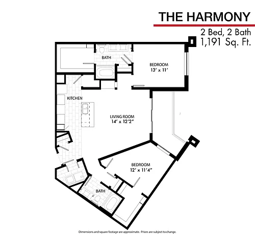 Floor plan Harmony