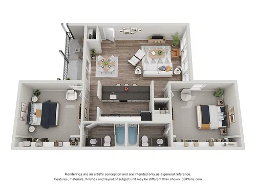 Floor plan B2