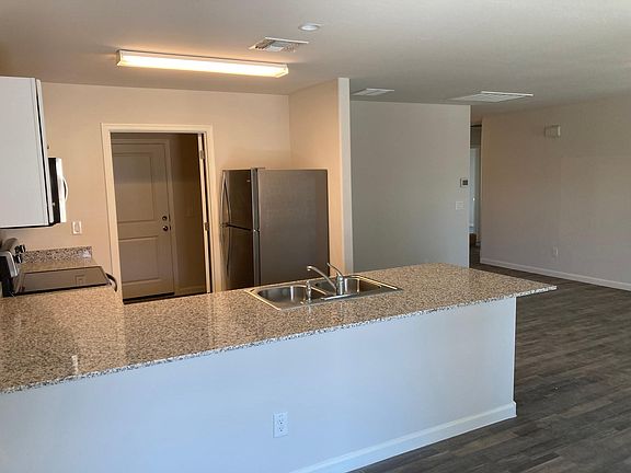 Kitchen and dining area