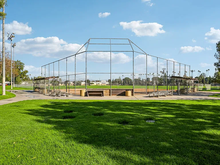 Steps away from Little Lake Park: Baseball and soccer fields