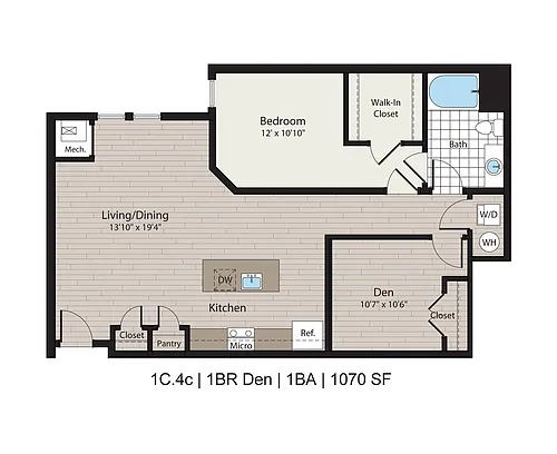 Floor plan 1C.4c