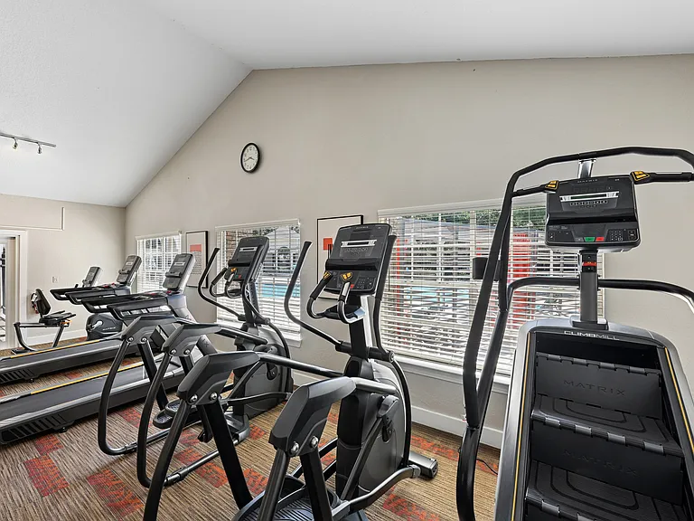 24 Hour Fitness Center at Palm Crossing Apartments