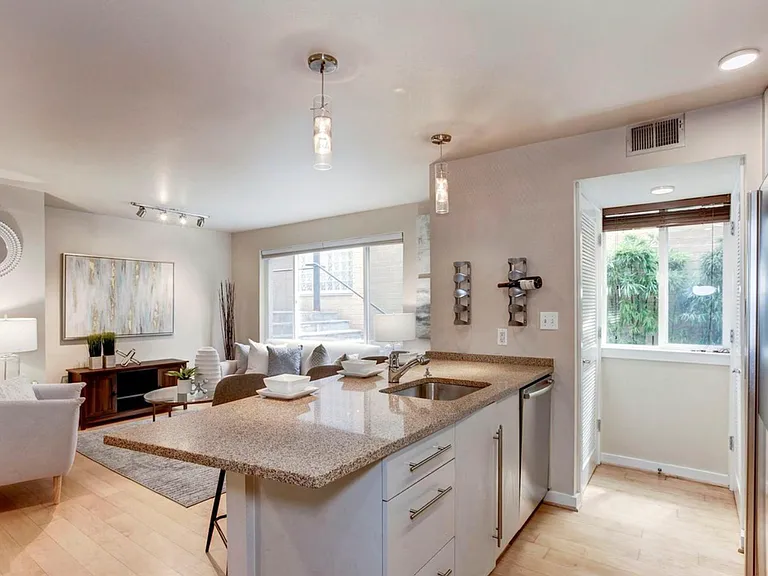 Spacious Open-Concept Kitchen