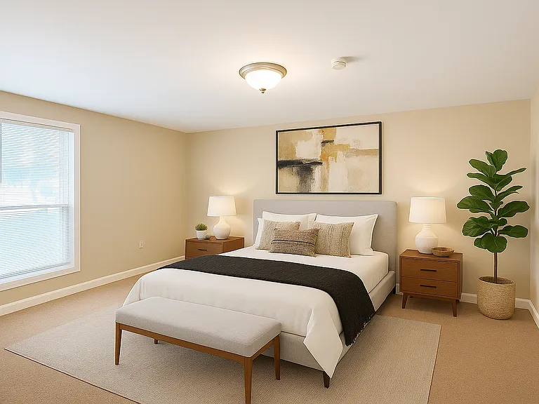 Unit comes unfurnished...picture your things here!