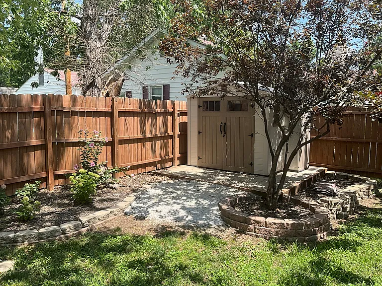 back yard