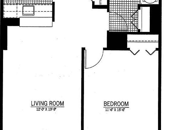 2nd image of 350 W 43rd St APT 34B