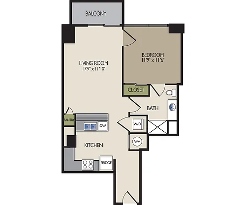 Floor plan B1