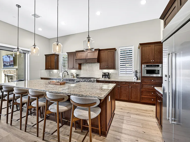 Great room kitchen area