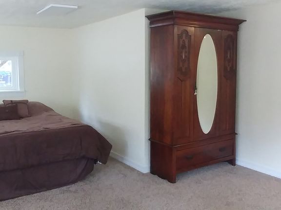 large bedroom/living room