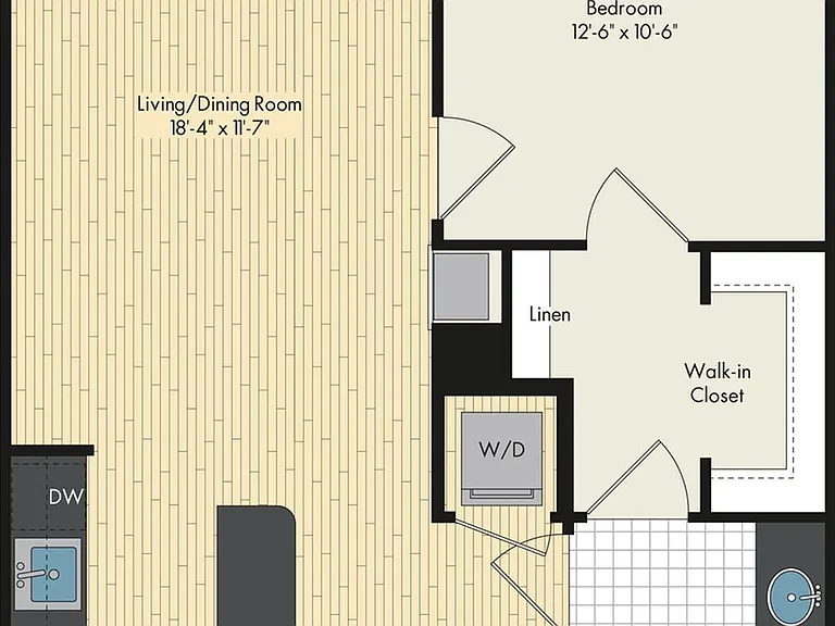 brk7.1 floor plan Upstairs At Bethesda Row