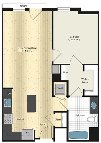 Floor plan brk7.1