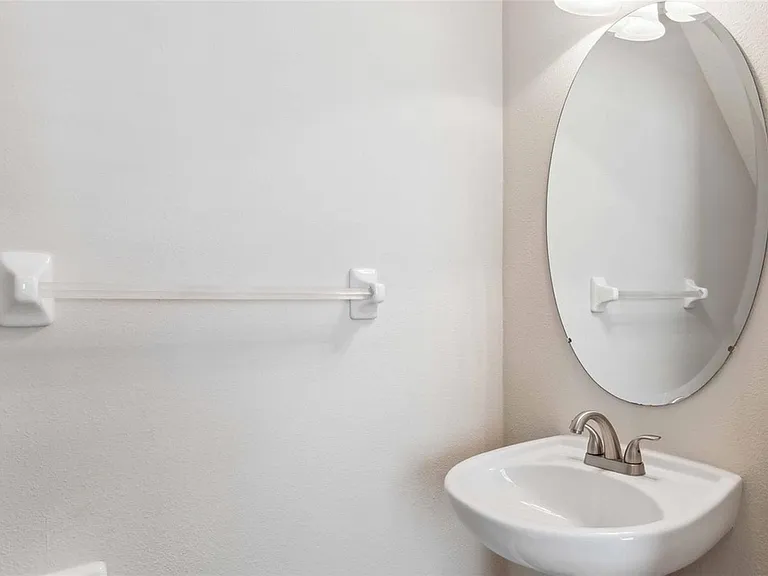 Half bathroom downstairs
