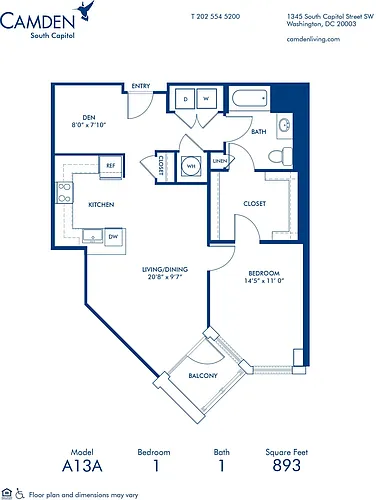 Floor plan A13A