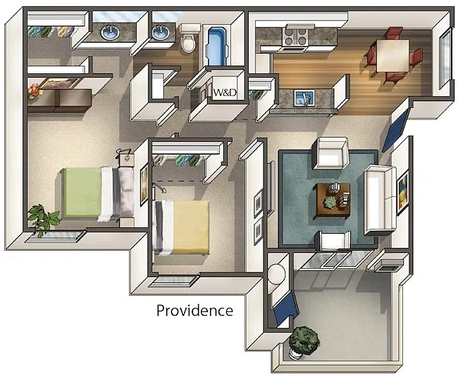 Floor plan Providence