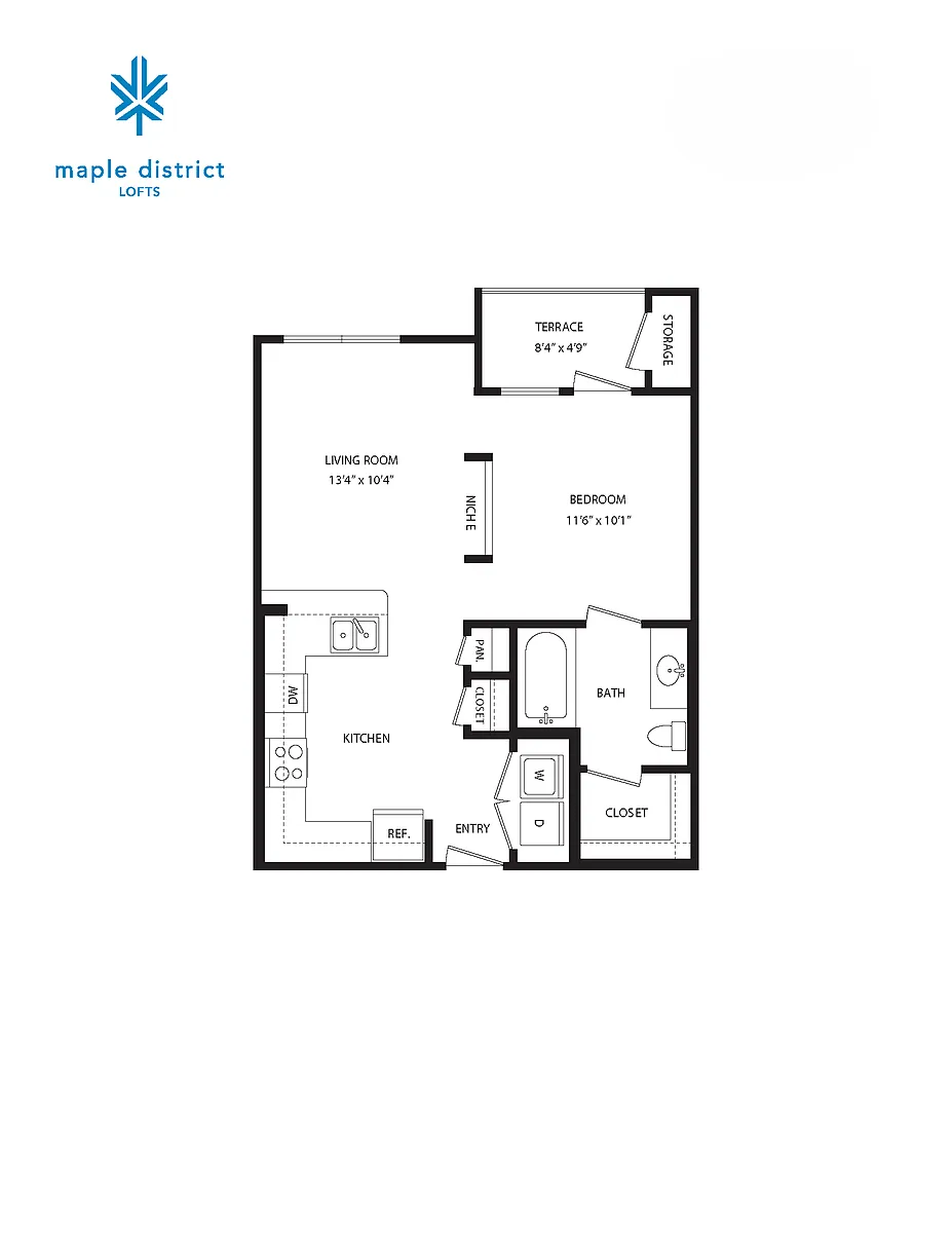 Floor plan S1A