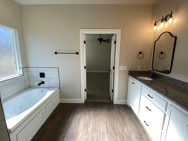Spacious Master Bathroom