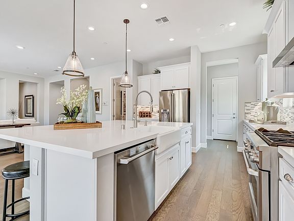 Kitchen overlooking great room