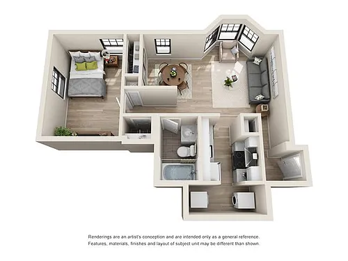 Floor plan Holsten