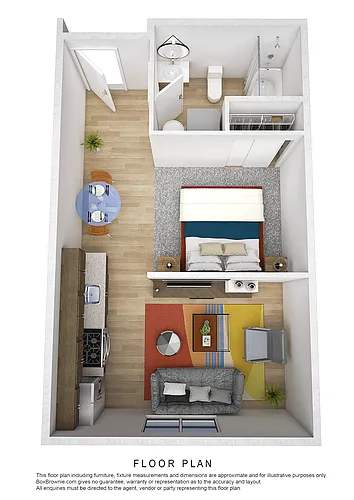 Floor plan Studio