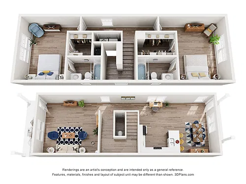 Floor plan Pecan