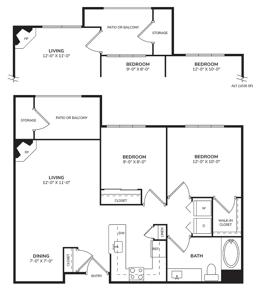 Floor plan Potenza