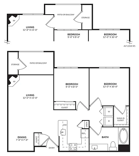 Floor plan Potenza