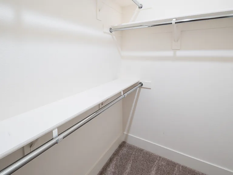 Third floor large bedroom walkin closet
